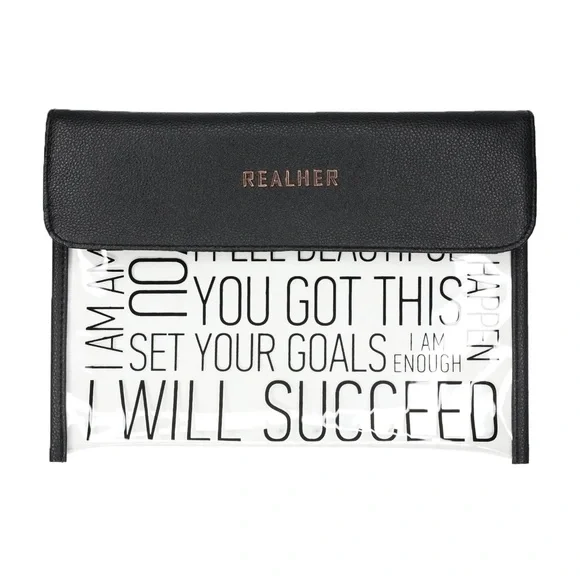 Realher Affirmation Cosmetic Bag - New in Package - Picture 1 of 1